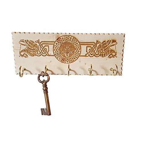 Decorative Celtic Wolf Key Hanger Decorative Celtic Wolf Key Hanger