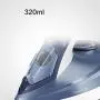 ZZYJYALG Hanging Ironing Machine Plastic Metal Transparent Water Tank Clothes Cotton High Temperature Ironing Bed Sheets Dormitory Travel Curtains Household Portable Handheld (Blue)