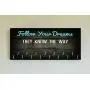 Race Medal Holder/Running Medal Hanger FOLLOW YOUR DREAMS THEY KNOW THE WAY- Wood Wall Mounted Medal Organizer. CUSTOMIZATION Available