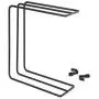 M-TOP Dishcloth Holder for Kitchen Sink Tower Dishcloth Hanger 3 Tier Kitchen Cloth Rack with 2 Sponge Hooks Countertop Towel Rag Washcloth Stand to Hang Sponges,Dish Cloths,ragsblack-2 Packs