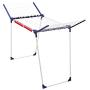 Leifheit Varioline Medium Deluxe Winged Clothes Drying Rack with Adjustable Lines, Blue and White Leifheit Varioline Medium Deluxe Winged Clothes Drying Rack with Adjustable Lines, Blue and White