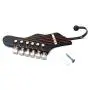 3 PCS Guitar Heads Music Home Resin Clothes Hat Hanger Hook Wall Mounted New