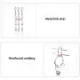 tomoyou Stainless Steel Laundry Drying Rack Drip Hanger 32 Clips Drying Socks, Baby Clothes, Towels, Underwear, Socks, Gloves