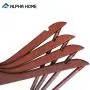 ALPHA HOME Suit Hangers Wooden Hangers for Gentleman - 20 Pack, Matte Brown