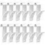 Panzisun Compact Hooks for Heated Towel Radiator Rail Multi-Function Bathroom Storage Hanger Rag Cloth Hanging Household Accessories for Kitchen Cabinet Drawer Bathroom Wardrobe Office (12pcs) Panzisun Compact Hooks for Heated Towel Radiator Rail Multi-Function Bathroom Storage Hanger Rag Cloth Hanging Household Accessories for Kitchen Cabinet Drawer Bathroom Wardrobe Office (12pcs)