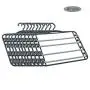 HJYPYJ Magic Hanger,4-in-1 Magical Hangers,Strong and Sturdy Pp Non-Slip Trouser Hangers,Space-Saving Organizer Hangers,Storage Pants,Scarves,Etc. Multi-Layer Storage/Black / 10 pcs HJYPYJ Magic Hanger,4-in-1 Magical Hangers,Strong and Sturdy Pp Non-Slip Trouser Hangers,Space-Saving Organizer Hangers,Storage Pants,Scarves,Etc. Multi-Layer Storage/Black / 10 pcs