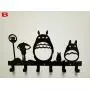 Cartoon Metal Home Wall Decorativefor 6 Hooks Hanger Organizer for Cloth Bag Key
