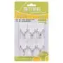 12PCS Strong Adhesive Hook Wall Door Sticky Hanger Holder Kitchen Bathroom White Hangers for Clothes 12PCS Strong Adhesive Hook Wall Door Sticky Hanger Holder Kitchen Bathroom White Hangers for Clothes