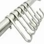 Hulless S Shaped Hanging Hooks 3.5 inch Solid Stainless Steel S Hooks 12PCS Kitchen Hooks for Spoon Pan Pot Hangers Multiple Uses.