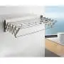 Wgwioo Retractable Folding Clothes Dryer, Wall Mount Towel Hanger