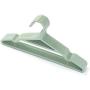 10pcs Random Color Hangers Non Slip Space Saving Clothes Hanger