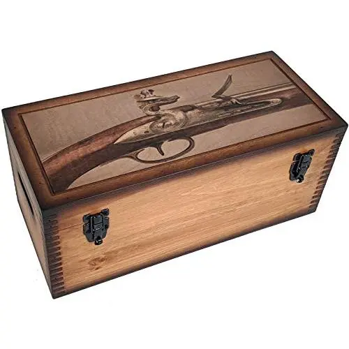 Flintlock Pistol Storage Box Flintlock Pistol Storage Box