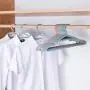 Iddefee Clothes Hanger Pack of 20 Blue Thicken Non-Slip Plastic Hangers-3818cm Closet Organizer Pants Hangers (Color : Blue, Size : 3818cm) Iddefee Clothes Hanger Pack of 20 Blue Thicken Non-Slip Plastic Hangers-3818cm Closet Organizer Pants Hangers (Color : Blue, Size : 3818cm)