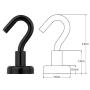 EVISWIY Strong Magnetic Hooks Refrigerator for Hanging Keys Grill Tools Heavy Duty Small Neodymium Magnets Hooks Hangers for Cruise Cabins Fridge Classroom Kitchen Office Garage 12 Pack EVISWIY Strong Magnetic Hooks Refrigerator for Hanging Keys Grill Tools Heavy Duty Small Neodymium Magnets Hooks Hangers for Cruise Cabins Fridge Classroom Kitchen Office Garage 12 Pack