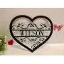 Personalized Valentine Wreath Door Hanger Sign Couples Names Wedding Gift Laser Cut Heart Love Decor Wall Hanging Monogrammed Signs Valentines Day Centerpiece Custom Family Name Established Year Personalized Valentine Wreath Door Hanger Sign Couples Names Wedding Gift Laser Cut Heart Love Decor Wall Hanging Monogrammed Signs Valentines Day Centerpiece Custom Family Name Established Year