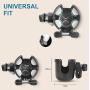 Universal Stroller Cup Holder, Universal Stroller Organizer Baby Bottle Holder - Stroller Accessory, Parent Cup Holder for Stroller/Bike (Phone Holder + 2 Hooks + 2 Toy Straps)