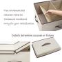 STORAGE MANIAC 65L Jumbo Closet Storage Organizer Boxes 2-Compartment Foldable Bins with Removable Dividers, Natural