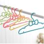 10pcs Random Color Childrens Bow Hanger Home Baby Clothes Hanger