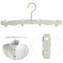 Enerhu Hangers Plastic Nursery Rack Portable Clothes Hanger Non Slip for Infant Toddler Green