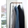 YAMAZAKI home 7551 Tower Leaning Slim Coat Hanger,Black