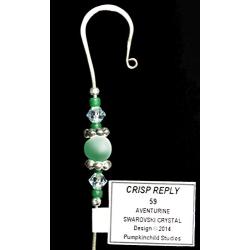 Jeweled Ornament Hanger- CRISP REPLY
