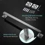 Bath Towel Bar 23.74", Suyar SUS304 Stainless Steel Bathroom Single Towel Holder, Shower Coat Pants Clothes Hanger, Hand Towel Rack for Wall, Brushed Nickel Bath Towel Bar 23.74", Suyar SUS304 Stainless Steel Bathroom Single Towel Holder, Shower Coat Pants Clothes Hanger, Hand Towel Rack for Wall, Brushed Nickel