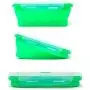 Set of 4 Collapsible Silicone Food Storage Container, Leftover Meal boxes For Kitchen, Bento Lunch Boxes, BPA Free, Microwave, Dishwasher and Freezer Safe. Foldable Thin Bin Design Saves Your Space. Set of 4 Collapsible Silicone Food Storage Container, Leftover Meal boxes For Kitchen, Bento Lunch Boxes, BPA Free, Microwave, Dishwasher and Freezer Safe. Foldable Thin Bin Design Saves Your Space.