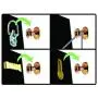 Hangman Double-Headed Bear Claw Hangers ? 4-in-1 Hooks for D-Rings, Wire, Sawtooths & Keyholes: BCK-50 Hangman Double-Headed Bear Claw Hangers ? 4-in-1 Hooks for D-Rings, Wire, Sawtooths & Keyholes: BCK-50
