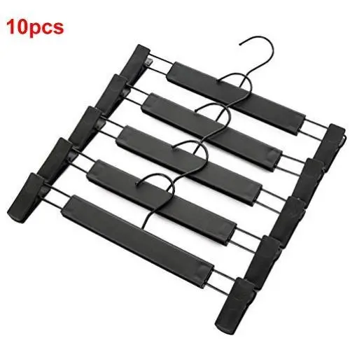 10pcs Strong Load Capacity Anti Slip Practical Skirt Trousers Home Movable Clip Hanging Coat Holder Clothes Hanger Multi Use 10pcs Strong Load Capacity Anti Slip Practical Skirt Trousers Home Movable Clip Hanging Coat Holder Clothes Hanger Multi Use