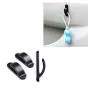 Xuanhemen 1 Pair Car Truck Plastic Bag Key Hook Purse Holder Organizer Auto Bearing 200g Adhesive Interior Clip Hanger
