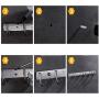 Tiberham Coat Hook Rack, Stainless Steel 5 Hook Storage Organizer Rack, Wall Mounted Hat Coat Towel Hook Rail Bar, Dress Robe Hanger Clothes Key Holder Hook for Door Kitchen Bathroom Bedroom Closet
