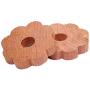 HomeDo 60Pack Cedar Hanger Rings, Natural Red Cedar Hangers for Closets and Drawers, Clothes Storage Protector (Cedar Rings-60Pack)