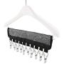 AUNMAS Cap Hooks Portable Folding Cap Clothes Rack Hanger Storage Caps Clip Storage Hanger Organizer Hat Holder for Household Travel