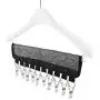 AUNMAS Cap Hooks Portable Folding Cap Clothes Rack Hanger Storage Caps Clip Storage Hanger Organizer Hat Holder for Household Travel