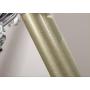 COAT RACK Stainless Steel Floor Hangers Rotary Interior Racks European Clothes Rack Combination (Color : Gold)