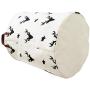 BOOHIT Cotton Fabric Storage Bin,Collapsible Laundry Basket-Waterproof Large Storage Baskets,Toy Organizer,Home Decor (Deer Head)