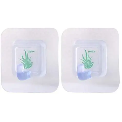 uxcell Home Wall Rectange Shape No Scratch Clothes Hanger Adhesive Seamless Hook 2pcs uxcell Home Wall Rectange Shape No Scratch Clothes Hanger Adhesive Seamless Hook 2pcs
