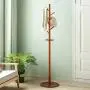 Simple Modern Solid Wood Coat Rack Clothes Rail Corner Hanger Landing Bedroom Bag Rack (Color : Bronze) Simple Modern Solid Wood Coat Rack Clothes Rail Corner Hanger Landing Bedroom Bag Rack (Color : Bronze)