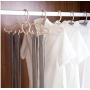 10pcs Random Color Angel Wings Shape Traceless Non-Slip Hanger Wardrobe Organizer for Home Hotel Clothes Hangers Scarf Tie Hook