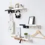 Wall Mounted Shelf Coat Hooks - Entryway Shelf with Hooks,2 Hooks 9 inches,Hanging Book Shelves with Hat Racks Wall Storage Shelf with Hooks Hanging Shelf with Holder for Bedroom, Kitchen, Bathroom Wall Mounted Shelf Coat Hooks - Entryway Shelf with Hooks,2 Hooks 9 inches,Hanging Book Shelves with Hat Racks Wall Storage Shelf with Hooks Hanging Shelf with Holder for Bedroom, Kitchen, Bathroom