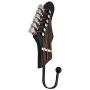 Hylotele 3PCS Home Cloth Hook Cloakroom Decoration Towel Coat Clothes Wall Rack Hanger Guitar Shape Vintage Resin Hooks