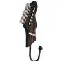 Hylotele 3PCS Home Cloth Hook Cloakroom Decoration Towel Coat Clothes Wall Rack Hanger Guitar Shape Vintage Resin Hooks