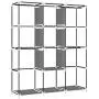 YOUUD Wardrobe Storage Closet Clothes Portable Wardrobe Storage Closet Portable Closet Organizer Portable Closets Wardrobe Closet Organizer Shelf Wardrobe Clothes Organizer Standing Closet Gray