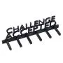 Challenge Accepted Marathon Runner Sports Medal Display Rack Hanger Holder Organizer for Wall