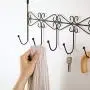 HJYPYJ Magic Hanger,Multifunction Magical Hangers,Iron Trouser Hangers,Space-Saving Organizer Hangers,Load-Bearing 10Kg Not Easily Deformed/Black / 38x23x4cm HJYPYJ Magic Hanger,Multifunction Magical Hangers,Iron Trouser Hangers,Space-Saving Organizer Hangers,Load-Bearing 10Kg Not Easily Deformed/Black / 38x23x4cm
