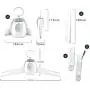 FERRYONE Clothes Dryer Shoe Dryer Hanger Dryer 1 Unit 2 Roles Function Quick Drying Hot Air/Natural Wind Switching Silent Rainy Season Measures Home Travel Business Trip with English Instructions
