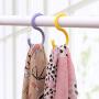 24pcs(4 Packs) S Shaped Colorded Plastic Hanging Hooks,Shirt/Towel/Dress/Clothes Hanger Hook Home Kitchen Accessories (24)