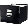 Leitz Click & Store Stackable A4 Suspension File Storage Boxes | Black