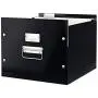 Leitz Click & Store Stackable A4 Suspension File Storage Boxes | Black Leitz Click & Store Stackable A4 Suspension File Storage Boxes | Black