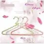 5pcs Random Color 40cm Adult Plastic Hanger Pearl Hangers for Clothes Pegs Princess Clothespins Wedding Dress Hanger
